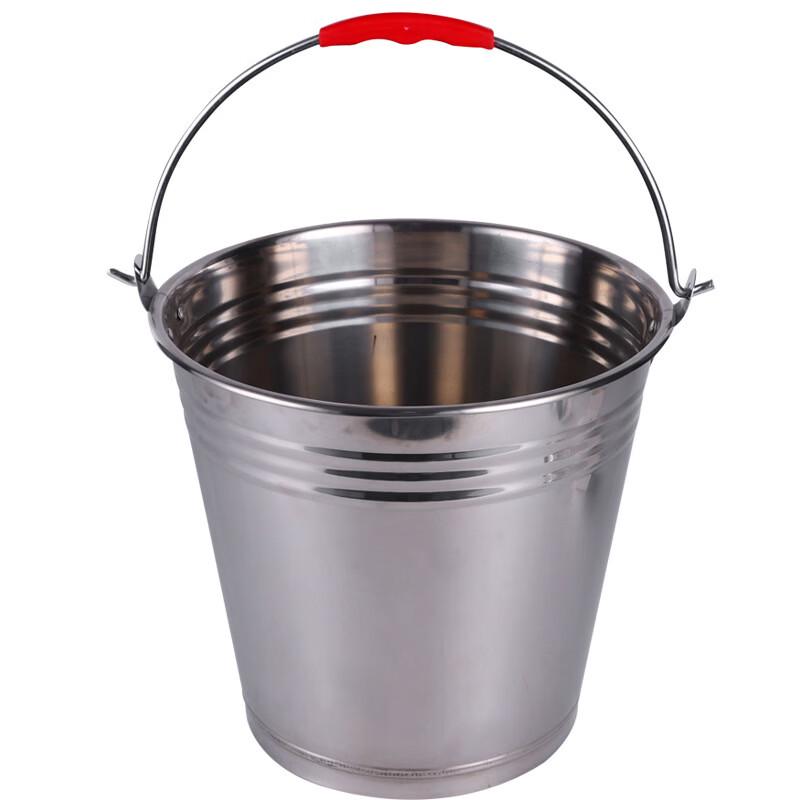Thickened Stainless Steel Portable Bucket