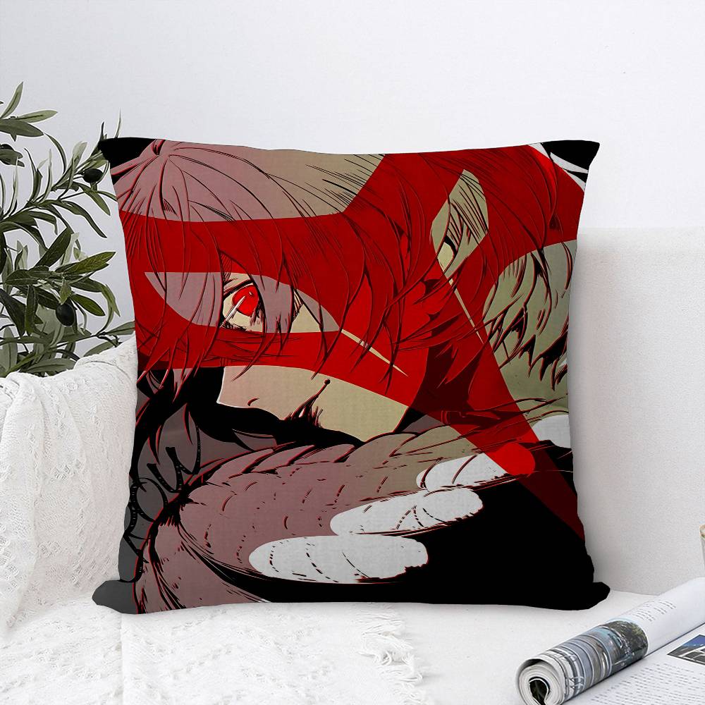 Classic Anime P-Persona 5 Cushion Cover Pillowcase Upholstery Sofa Throw Pillow Home Decor Pillowcas