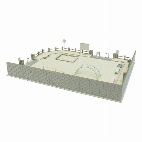Sankei Nostalgic Diorama Series Small Park Paper Craft 1/150