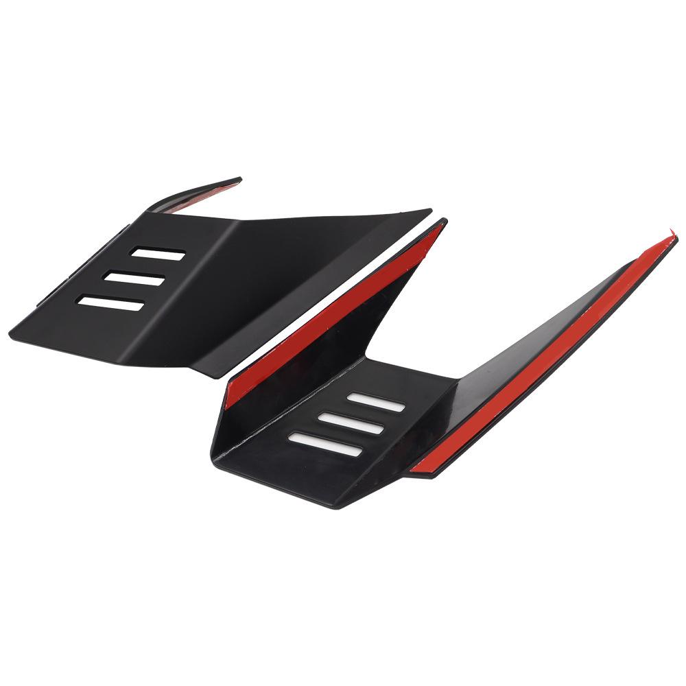 2Pcs Black Motorcycle Fairing Wing Side Spoiler Cover For Yamaha Nmax 2024-2025