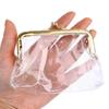 Ins Transparente Einfache Eisen Mund Clip Tasche Kleine Dinge Lagerung Tasche Münze Geldbörse