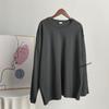 Hirsionsan Basic O-neck 100% Cotton T Shirt Women Loose Oversized Pullover Chic Cusual Tees Female Tops Girl Clothing 16 Colors
