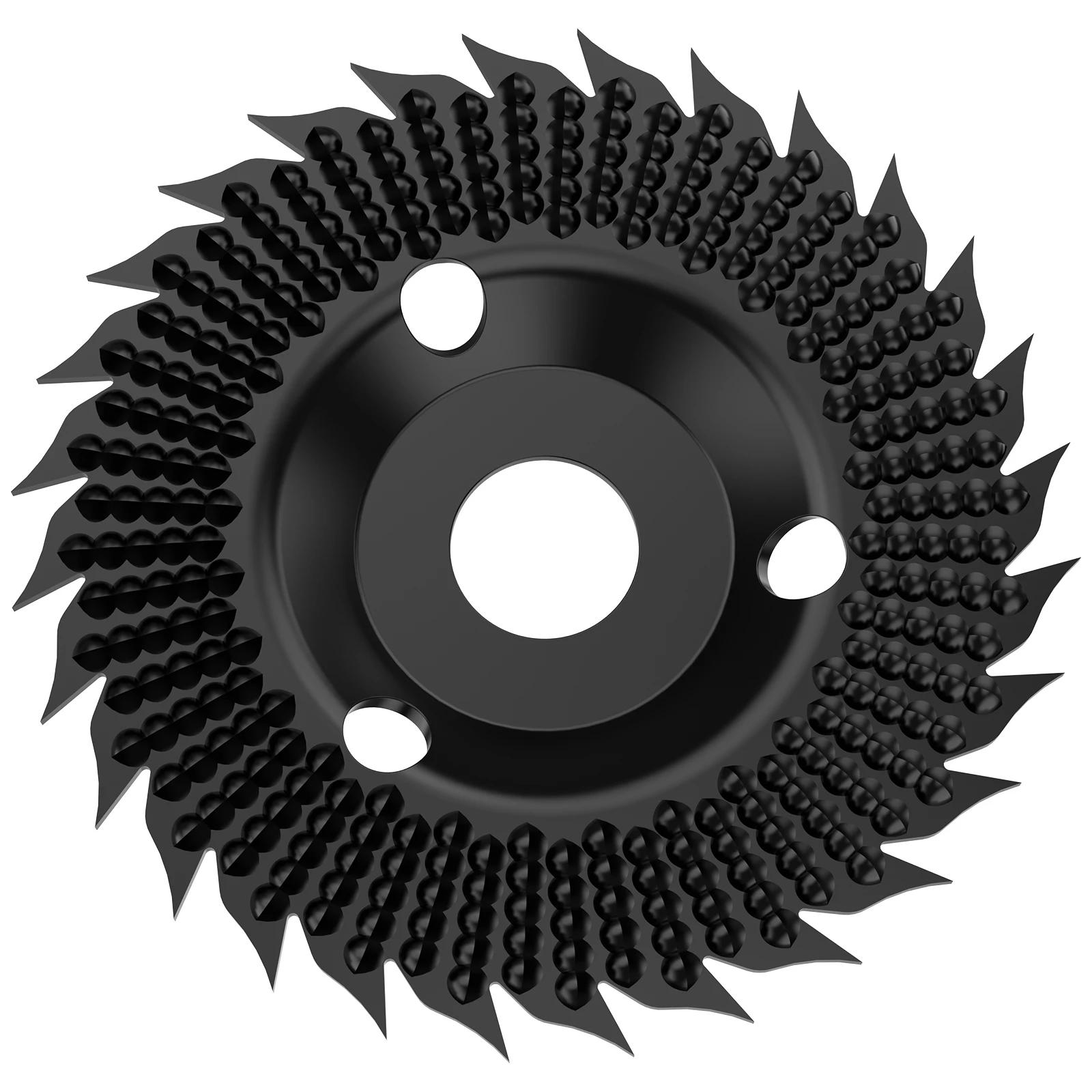 

Угловая шлифовальная машина, диск для резьбы по дереву, 5 дюймов, 28 зубьев, углеродистая сталь, шлифовальный диск для резки дерева, острый круг для резьбы по дереву, легкая древесина чёрный