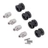 4 Pcs 12mm RC Hex Hub Extension Electrophoresis Treated Hex Drive Adapter Spacers for 1Celsius10 RC Crawler
