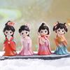 Beautiful Women Ornaments Souvenir Girl Resin Doll Desk Accessories Decorative Figurine Xi Shi Diao Chan Da Ji Table Decoration