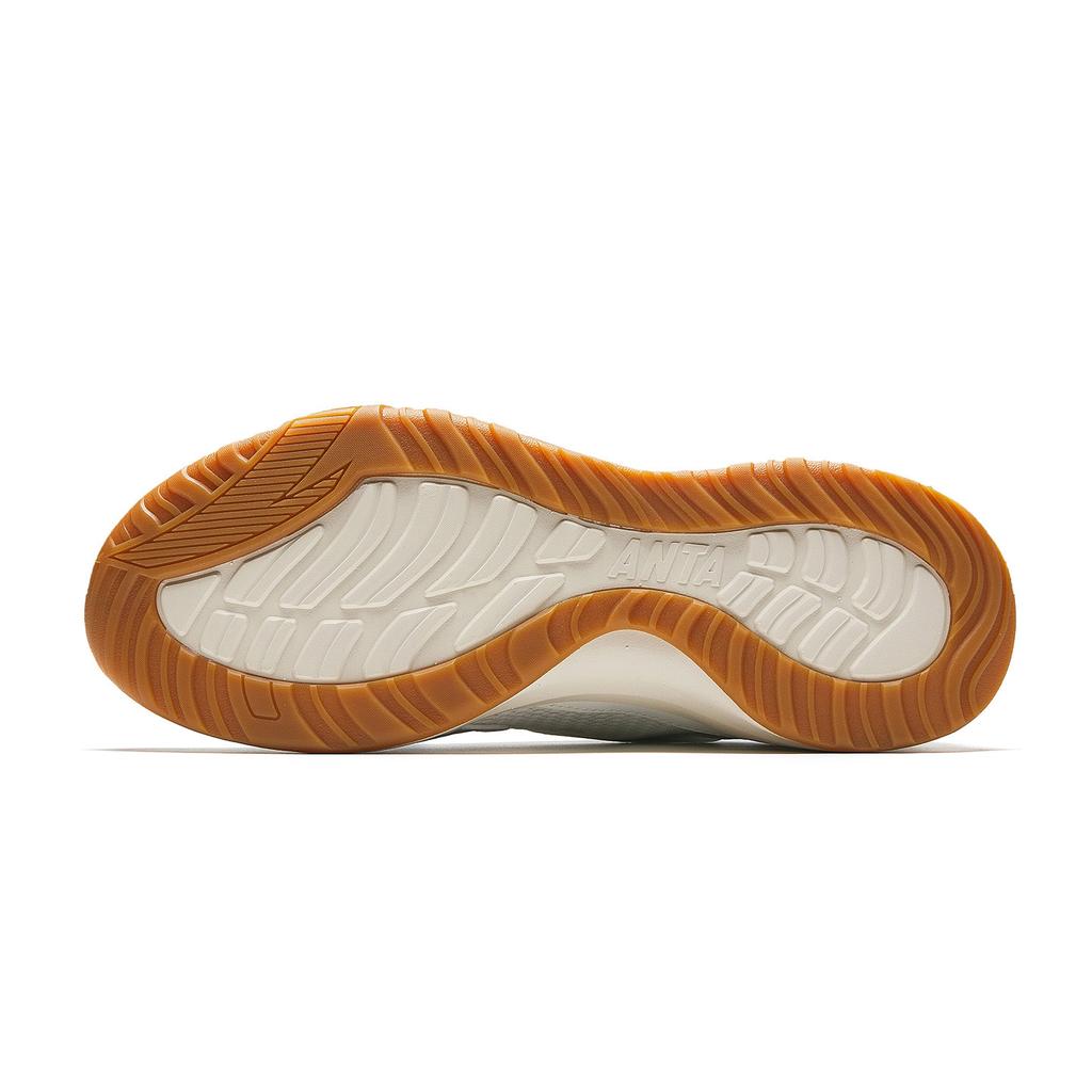 Anta ACE LT Abrasion Resistant Breathable Casual Shoes Men's White Green 912628851-2