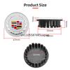 67mm 4pcs Car Wheel Center Hub Caps Cover Emblem Accessories for Cadillac Escalade CTS CT5 XT5 XTS XLR BLS SLS STS ATS XT4 CT4