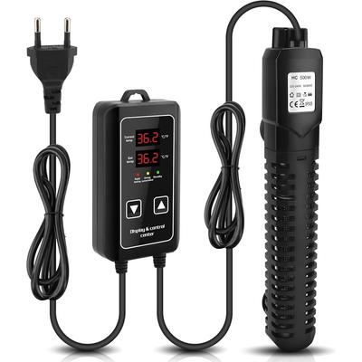 Aquariumheizer, 500W variable Frequenz Tauchheizung für Aquarien mit Überhitzungsschutz und automatischer Abschaltung beim Herausnehmen aus dem Wasser