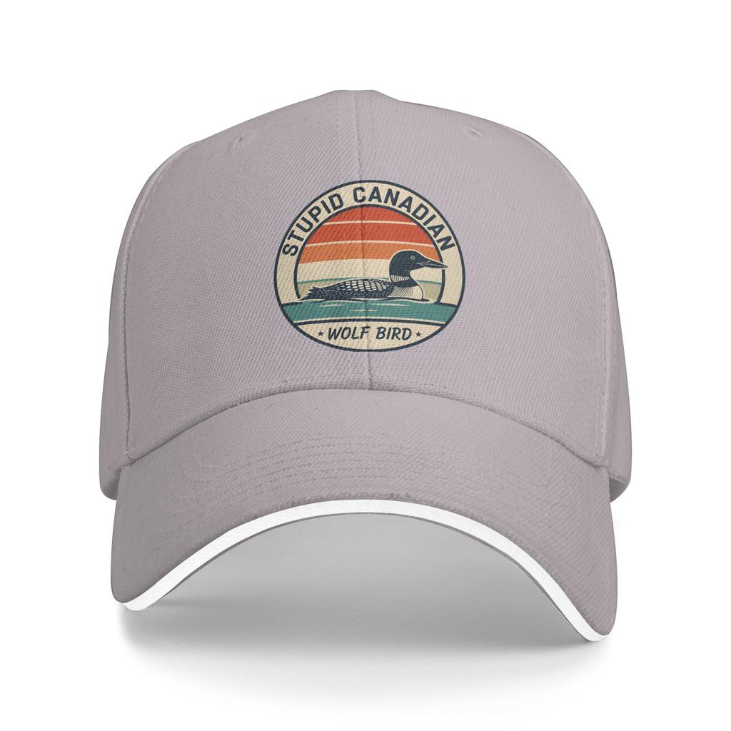 Summer Casual Baseball Cap Stupid Canadian Wolf Bird Heated Rivalry Hiking Fishing Trucker Hat Men Sun Street Style Snapback Cap