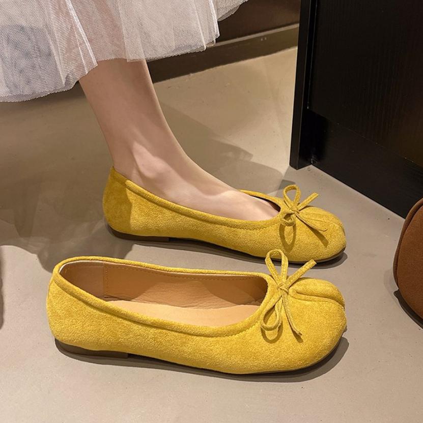 Fashion Japanese Style Tabi Ninja Shoes Women Cozy Leather Flats Split Hoof Toe Loafers Femme Mary Jeans Mocasines Ladies Ballerina Shoe