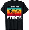 Faccio le mie acrobazie Bicicletta Divertente MTB Downhill Bike Maglietta