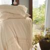 Contemporary Minimalist Carved Milk Velvet Warm Lace Bedding Set