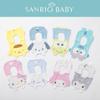 Sanrio Baby Hello Kitty Character Baby Mealtime Soft Organic Baby 018961 Bib, Apron, Gift, 100% Cotton, Gift,