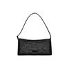 Charles & Keith Mesh Casual Fabric Shoulder Crossbody Tote Bag Large Women bags Frosted-White Jet-Black CK2-20151489