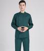 Women's Short Sleeve & Long Sleeve Dark Green Nurse Uniform Set
