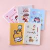 A5 Cartoon Double-Sided Release Paper Notebook: Cute Coil Planner, Sticker Storage Album