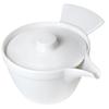 Yamaka Shoten POTTERY Suzume Easy To Drains and Pours Teapot with Stainless Steel 390ml Stylish Porcelain A Great Gift for Respect for the Aged and