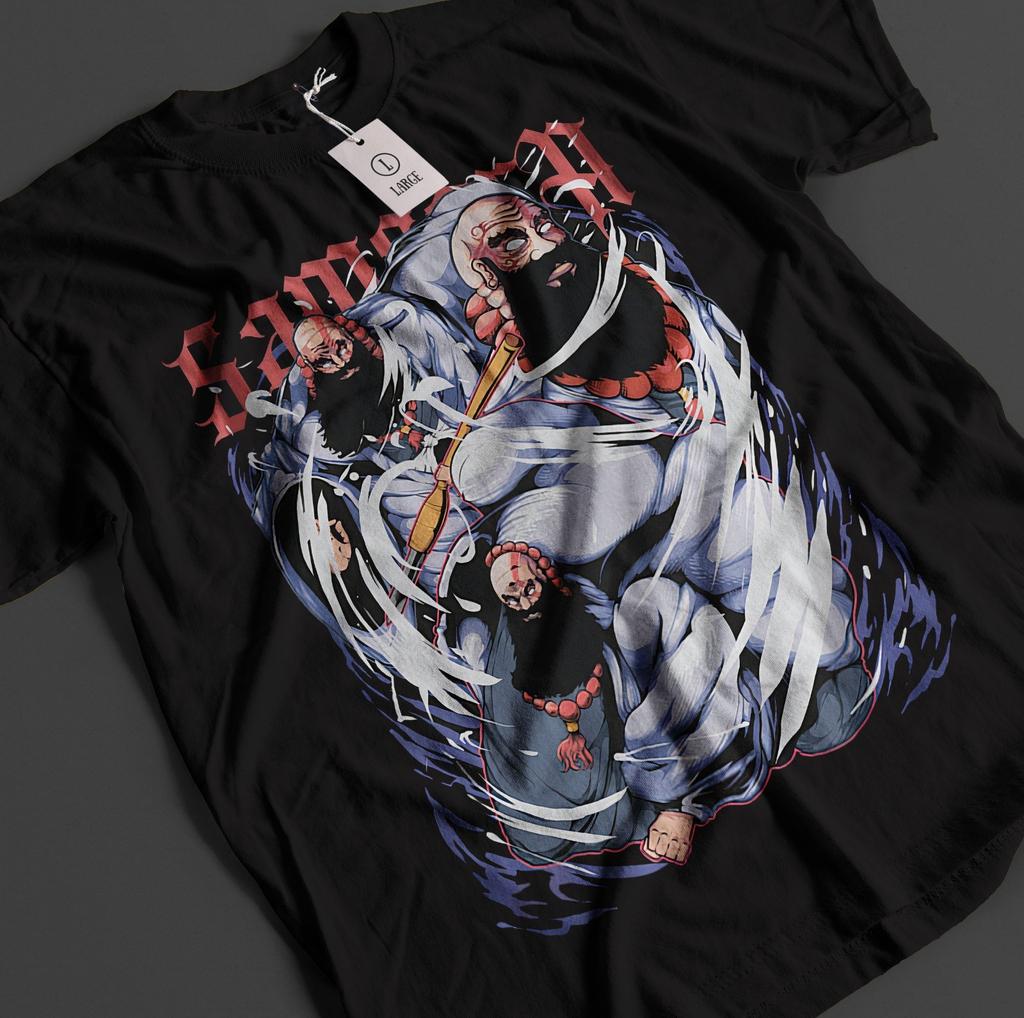 Bleach Anime Shirt Ichibei Tshirt Ichigo Bankai Tshirt Aizen Zaraki Unisex Tee