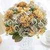 1/3pcs Artificial Flowers Ball Chrysanthemum Rose Wedding Home Room Table Decor Wreath Bridal Bouquet Table Arrangement Diy Gift