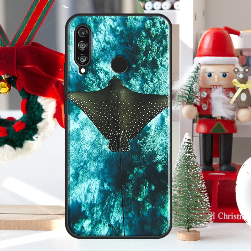 Animal Manta Ray For Huawei Nova 5T 9 10 SE 7i 8i 11i 12i Y73 Y72 Y61 Y91 Y60 Y70 Y90 P20 P40 P30 Lite Case