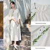 Xiangying New Chinese Style Embroidered Jacquard Dress