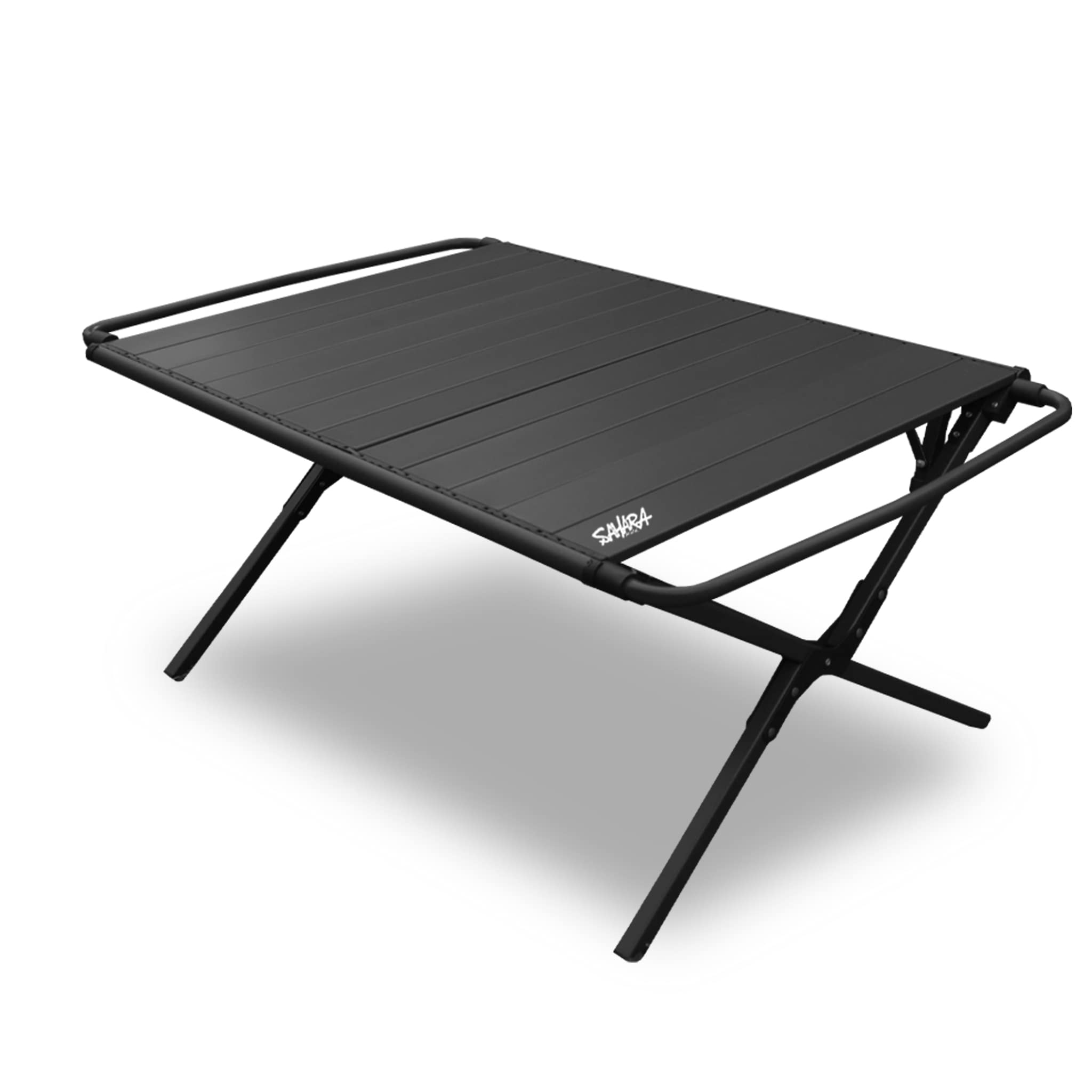 

FieldSAHARA Кемпинговый стол Roll Table складной компактный легкий (угольно-черный)
