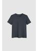 Women's High-End Crew Neck Tencel & Cotton Slimming Short Sleeve T-Shirt