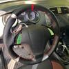 Hand Stitched Perforated Non-slip Artificial Leather Steering Wheel Cover For Fiat Punto Bravo Linea Qubo Doblo Grande Punto
