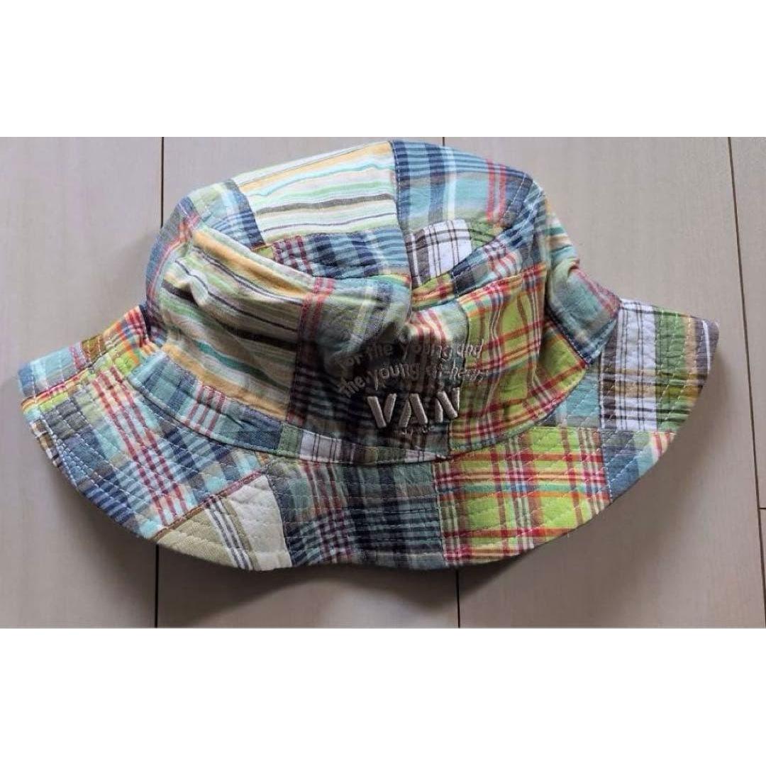 Used [New/Unused] VAN Patchwork Madras Reversible Hat