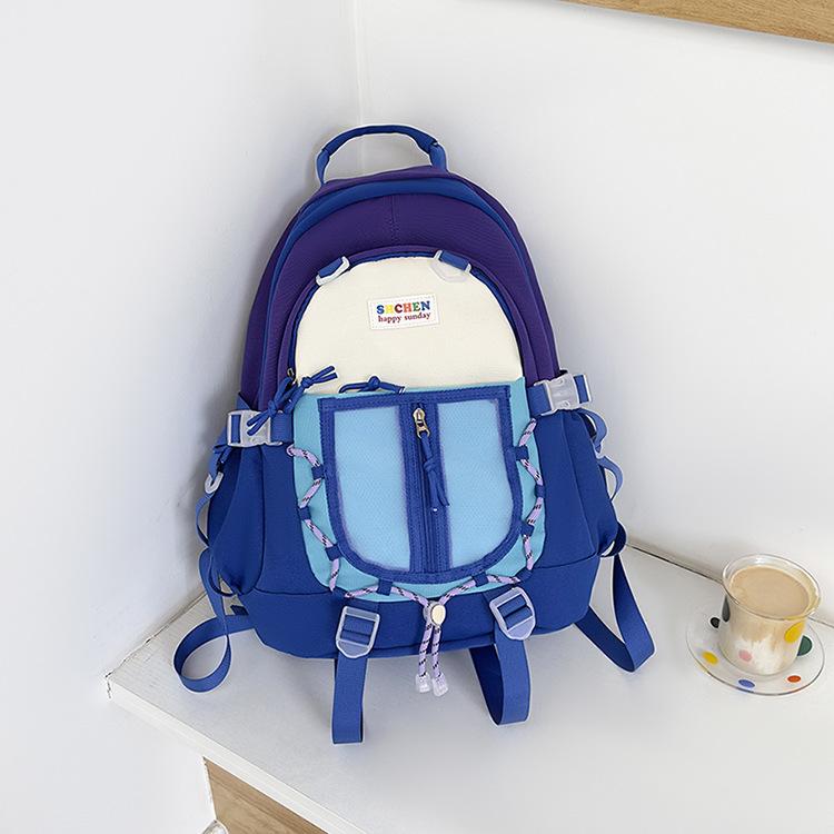 School Bag 2025 New High-value School Bag Niche Design Backpack Sweet Cool Backpack Large Capacity Casual Backpack