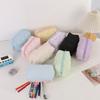Minimalist Polyester Pencil Case With Large Capacity For Students And Office Use