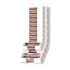 Battery Storage Organizer Wall Mount AA & AAA Combo Small Battery Keeper AA & AAA Battery Caddy for 10 AAA & 10 AA Batteries