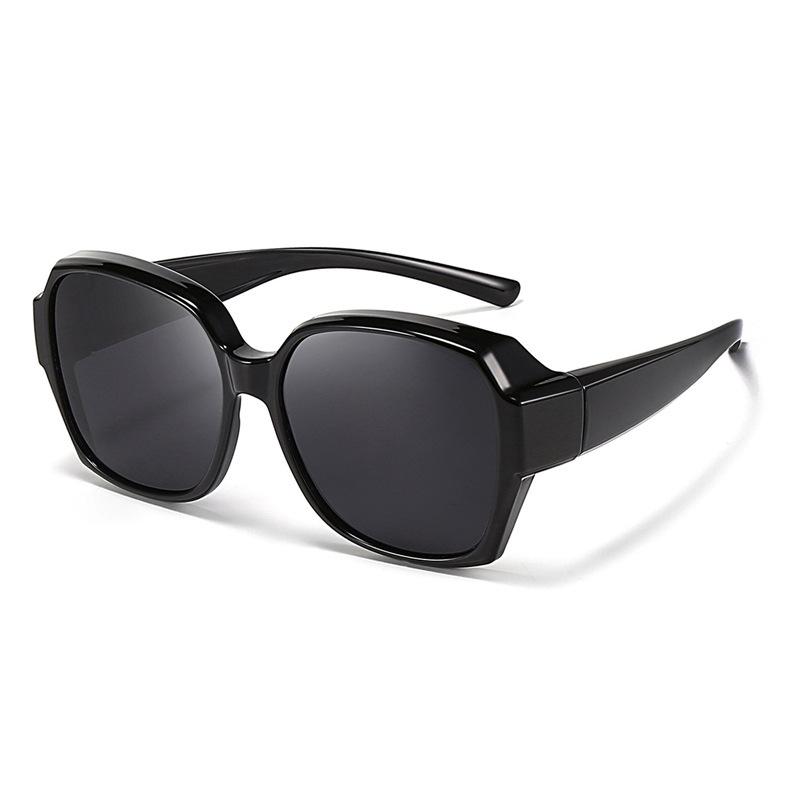 Sunglasses Cover, Myopia, Anti-Strong Light, Polarized Glasses, Men'S Driving, Women'S Big Face, Small Face, Large Frame Sunglasses