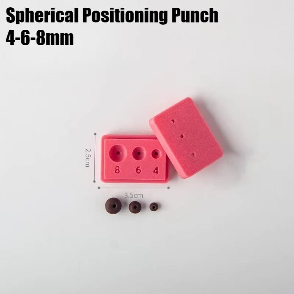 Mit gestanztem Reib-Hilfswerkzeug Weiche Keramik Handgefertigte Werkzeuge Neues Rundkugel-Rollform-Set