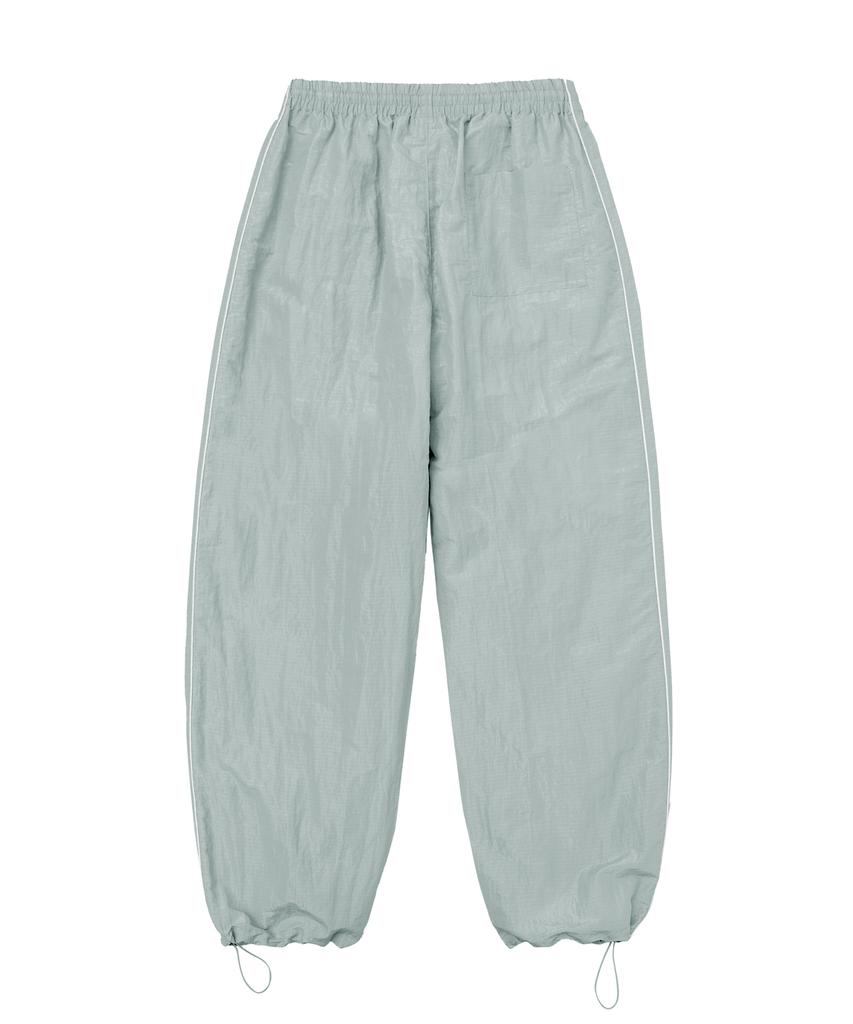 FILLUMINATE Piping Line Nylon Pants - Light Grey