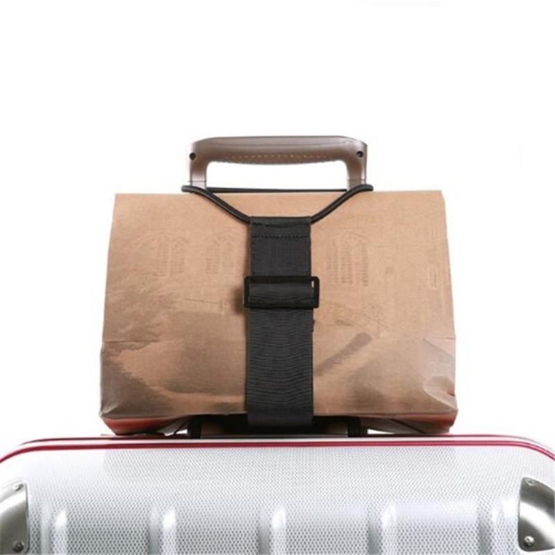 Adjustable Elastic Luggage Carriers Strap Baggage Bungee Belt Suitcase Belts