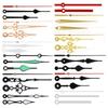 12 Sets Of Pointers Wall Clocks DIY Clocks DIY Accessories Metal Clock Hand Kit: 12 Pairs Of Clock Movement Repair Parts