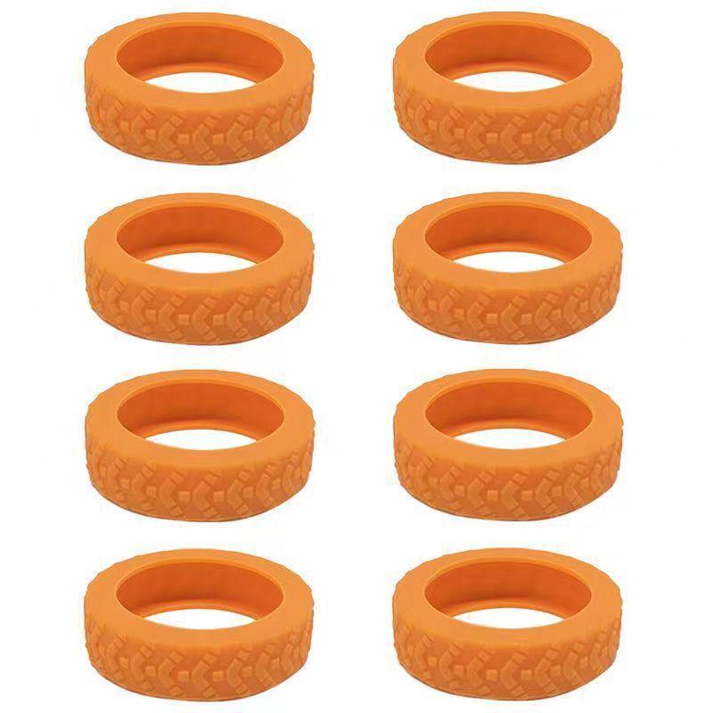 Silicone Silent Travel Suitcase Wheel Cover Replacement