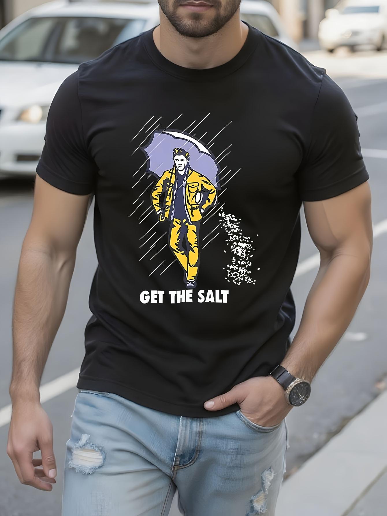 Get The Salt Dean Winchester Tshirt Funny Supernatural T ... L