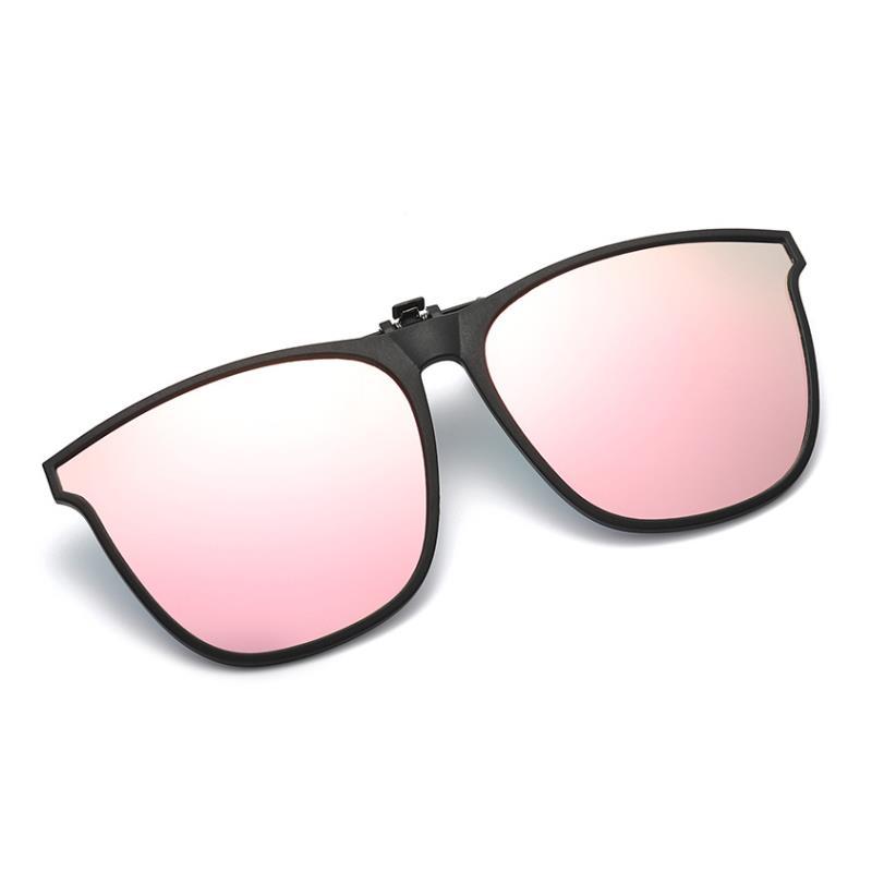 Polarized Clip On Sunglasses Men Women Pochromic Car Driver Goggles Night Vision Glasses Anti Glare Vintage Square Glasses