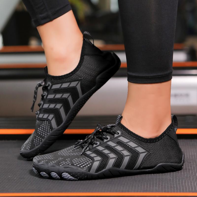 Fashion High Quality Trail Running Barefoot Shoes Wide Toe Box Barefoot Sports Cross Trainers Zero Drop Shoes Runner Walking Sneakers