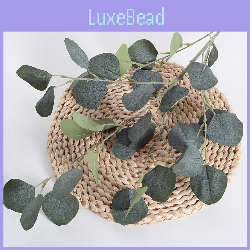 Artificial Leaves Eucalyptus Robusta Smith For Wedding Party Decor