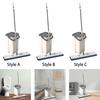 Degree Rotating Mop And Bucket with Wringer for Cleaning Under Furniture