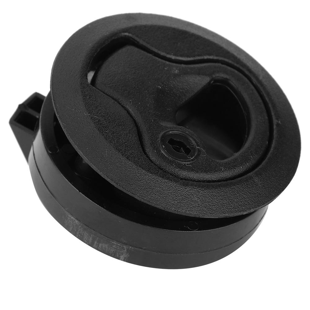 Marine Boat Round Deck Hatch Lock with Key Plastic for Yacht Parts Accessories