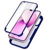 Protective Case - BOOLING - for iPhone 13 - TPU - Navy Blue - Full Case