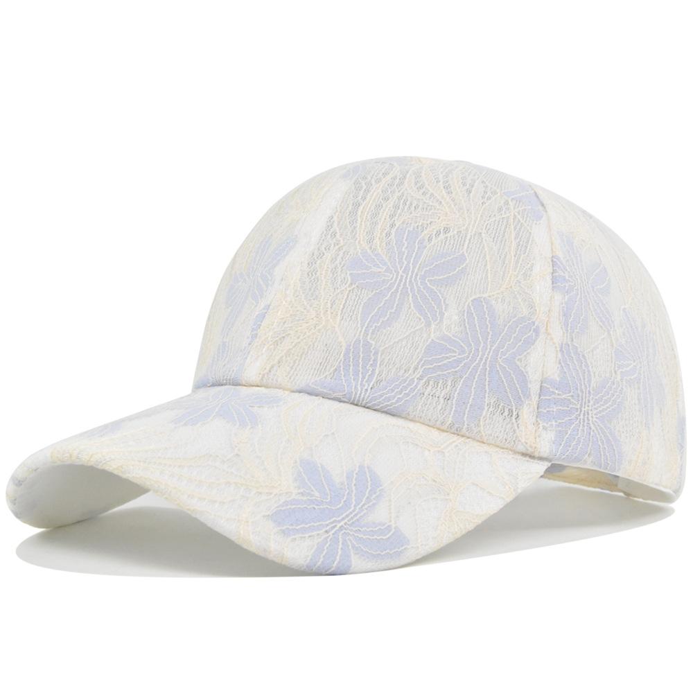 Spring Summer New Unisex Lace Beanie Breathable Baseball Cap Fashion Adjustable Sunscreen Snapback Trucker Hat Casquette Kpop