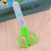 Children's Plastic Safety Scissors for Kindergarten Crafting with Blade Cover and Cartoon Design.