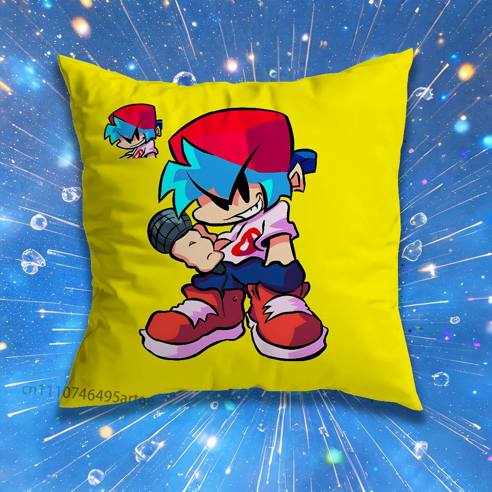 Vendredi soir ffunkin jeu Pillow for Sofa Seat Chair DecorativeModern Home Decor Print Throw Cushion