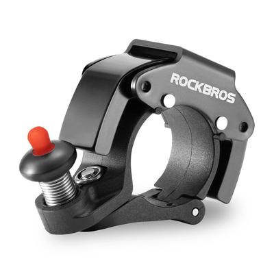 ROCKBROS Bicycle Refreshing Aluminum Mini Bell for Adults and Compatible with Road Mountain and Cross Fits Handlebars with an Inner Diameter of