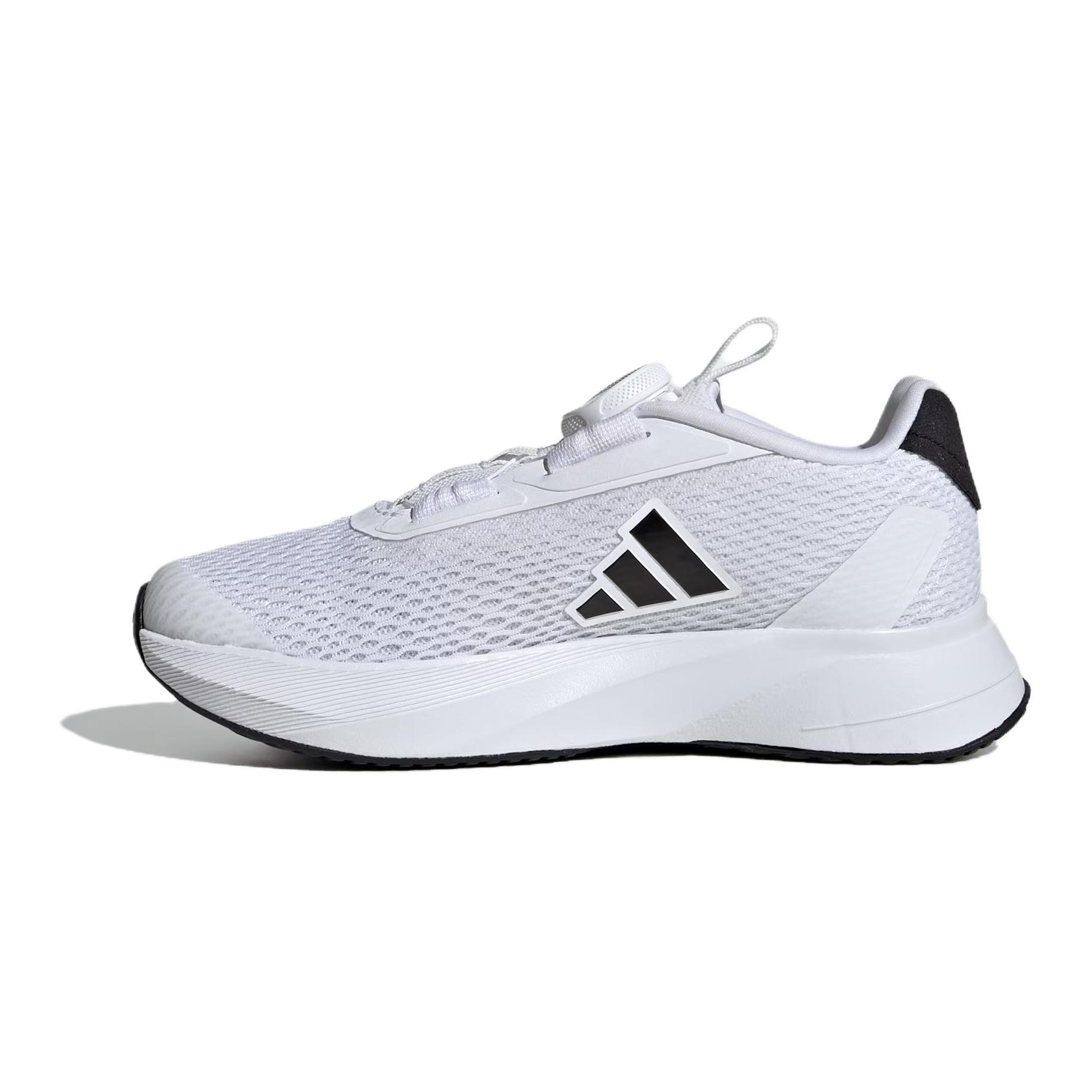 

new adidas Duramo SL BOA K White Black 33